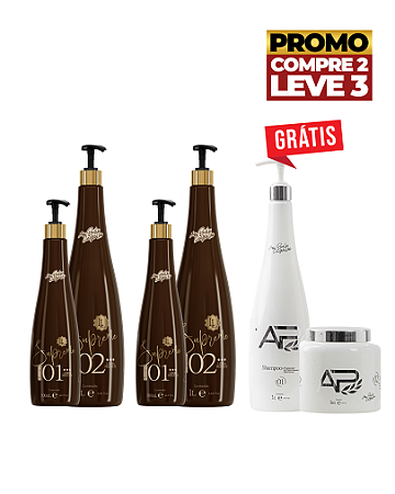 Compre 2 LL Supreme, Ganhe 1 Papoco de liso Grátis.