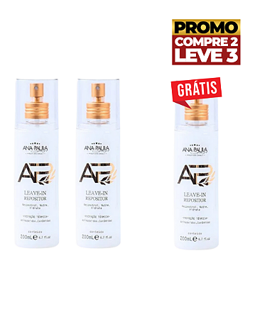 Compre 02 Leave-In Repositor Liso Lambido - Ganhe 01 Leave-In Repositor Grátis