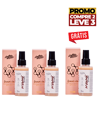 Compre 02 Leave-In Mainha Reconstrói - Ganhe 01 Leave-In Mainha Reconstrói Grrátis