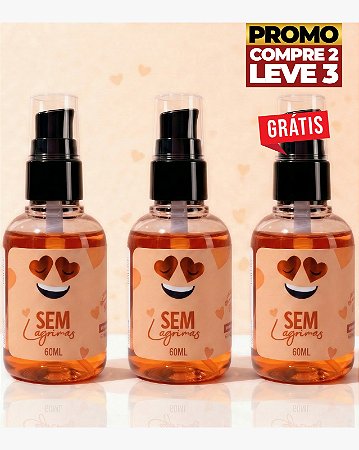 Compre 02 Sem Lágrimas – Sérum Reparador Óleo de Oliva - Ganhe 01 Sérum Reparador Grátis