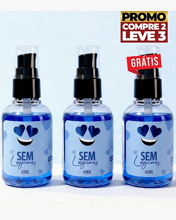 Compre 02 Sem Lágrimas - Sérum Reparador, Ácido Hialurônico- Ganhe 01 Sérum Reparador Grátis