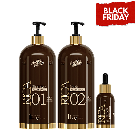 Rica Tratamento Reconstrutor + Elixir Rica