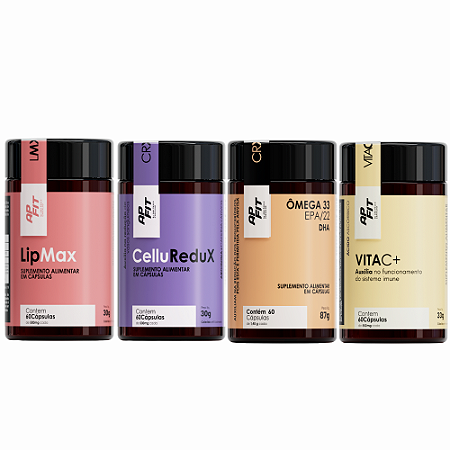 AP FIT CelluRedux + LipMax + Omega 3 + VitaC