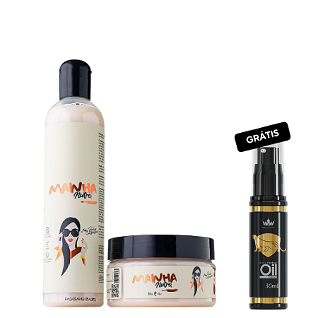 Mainha Nutre home care + Grátis Oil Pantera Negra