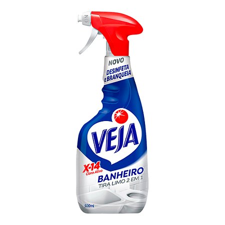 Limpador Limpeza Pesada Veja X14 Cloro Ativo C/Pulverizador 500ml