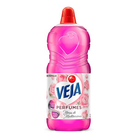 Limpador Multiuso Veja Perfumes Flores Do Mediterrâneo 2L