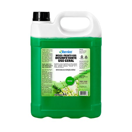 Desinfetante Renko Mirax Pronto Uso Herbal 5L