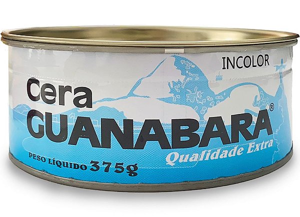Cera em Pasta Incolor Guanabara 375g
