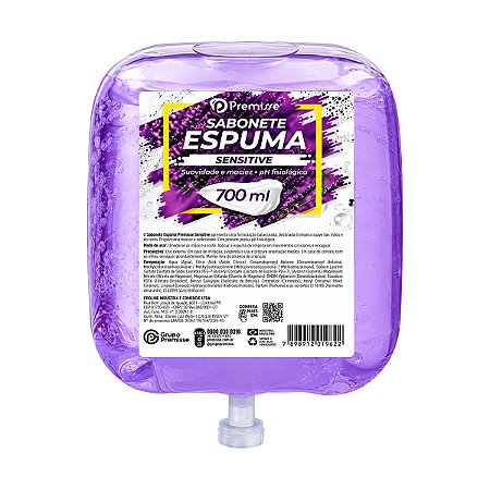 Refil Sabonete Espuma Premisse Sensitive 700ml