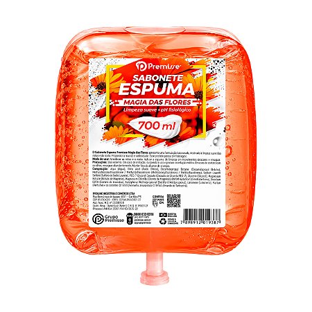 Refil Sabonete Espuma Premisse Magia das Flores 700ml
