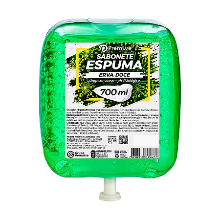 Refil Sabonete Espuma Premisse Erva Doce 700ml
