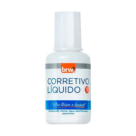 Corretivo Líquido BRW 18ml