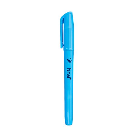 Marca Texto Azul BRW