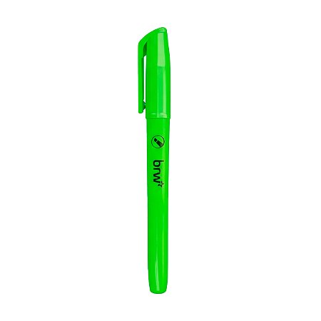 Marca Texto Verde BRW
