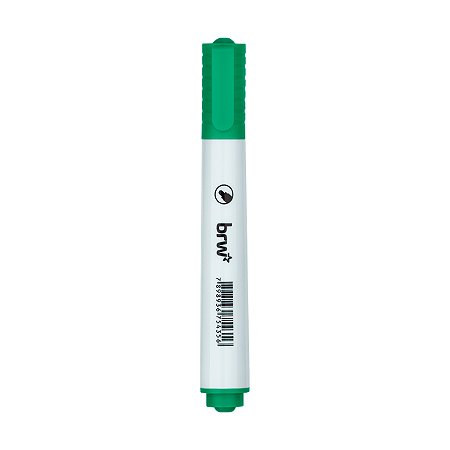 Marcador para Quadro Branco Ponta Redonta Verde BRW