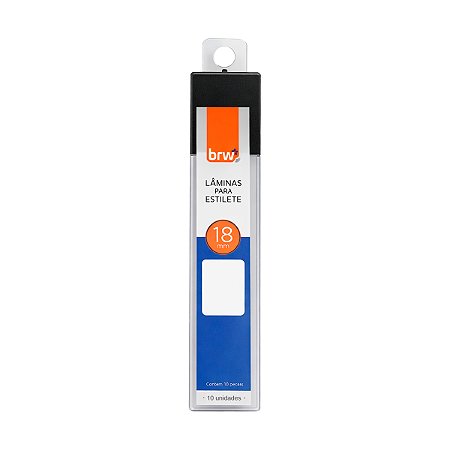 Lâminas para Estilete 18mm BRW c/10