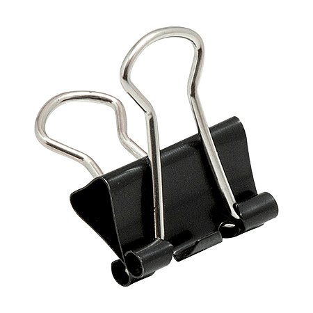 Clip Binder 15mm Preto BRW 12un