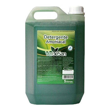 Detergente Concentrado Amoniacal VerdeSan 5L