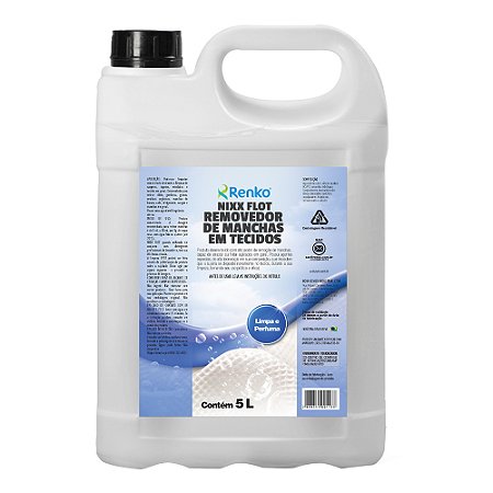 Removedor de Manchas em Tecidos Nixx Flot Renko 5L
