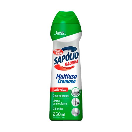 Saponáceo Cremoso Sapólio Radium Limão 250ml