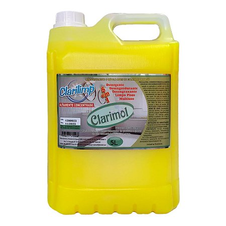 Detergente Desengordurante 5 em 1 Concentrado Clarimol 5L