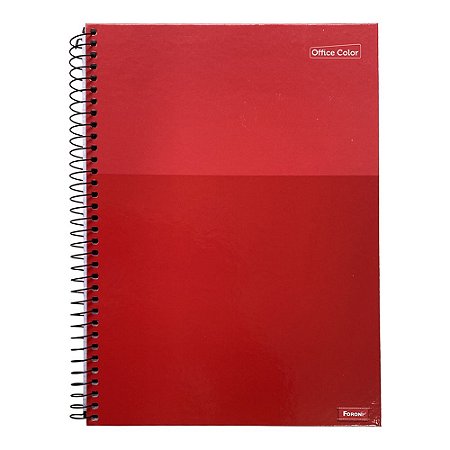 Caderno Universitário Capa Dura 20x27,5 cm 96 Folhas Foroni