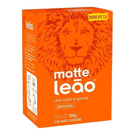 Chá Matte Leão Natural Cx C/100g