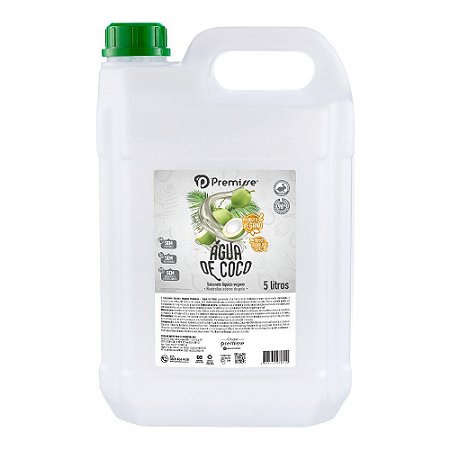 Sabonete Líquido Vegano Água de Coco Premisse 5L