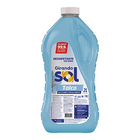 Desinfetante Líquido Talco Girando Sol 2L