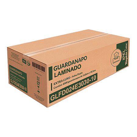 Guaranapo Ipel Napkin DRK Folha Dupla 30g - 16,8cmx20,5cm - 6000 Folhas