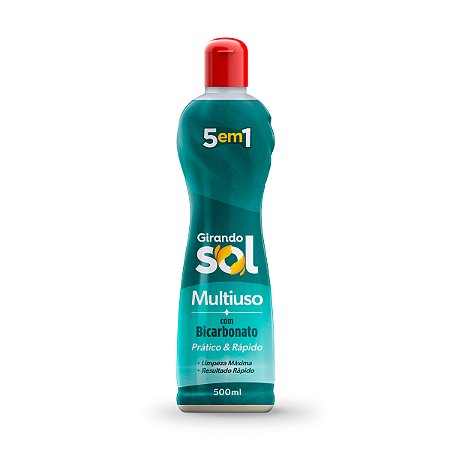 Limpador Multiuso com Bicarbonato Girando Sol 500ml