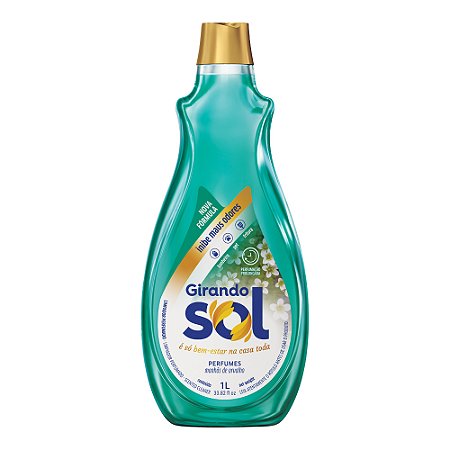 Limpador Perfumado Manhãs de Orvalho Girando Sol 1L