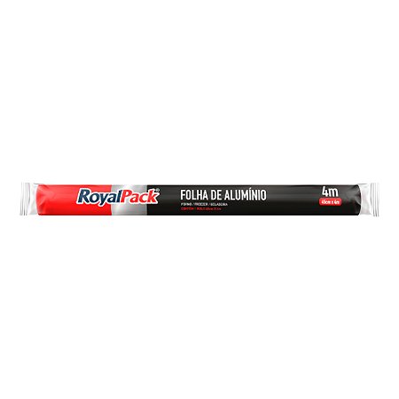 Papel Alumínio 45cmx4m Royalpack