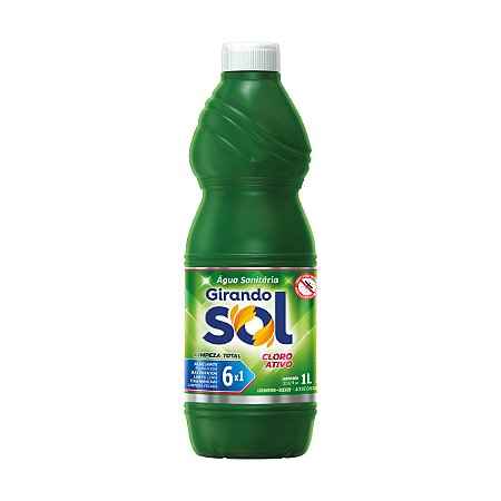 Água Sanitária Girando Sol 1 Litro