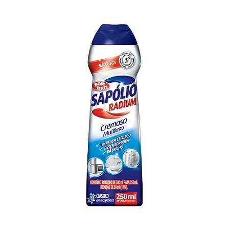 Saponáceo Cremoso Sapólio Radium Clássico 250ml