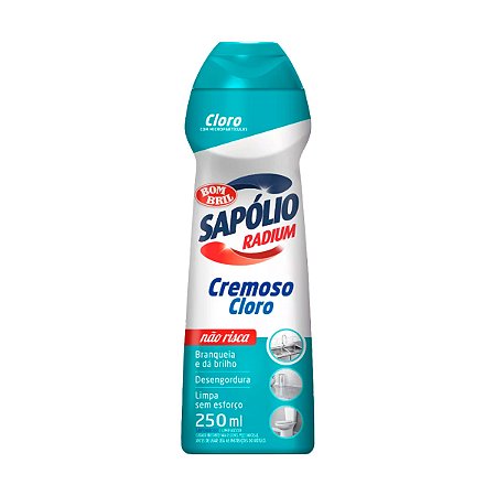 Saponáceo Cremoso Sapólio Radium Cloro 250ml