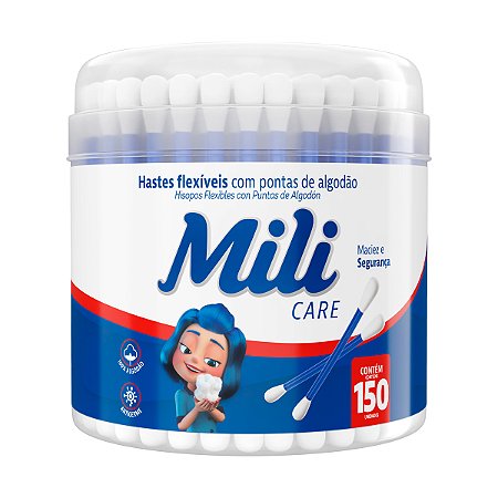 Hastes Flexíveis Mili Pote 150 Un