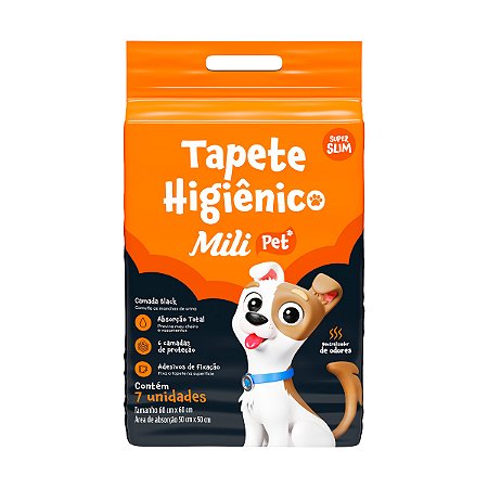 Tapete Higiênico Mili Pet 7un