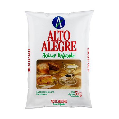 Açúcar Refinado Alto Alegre 5kg