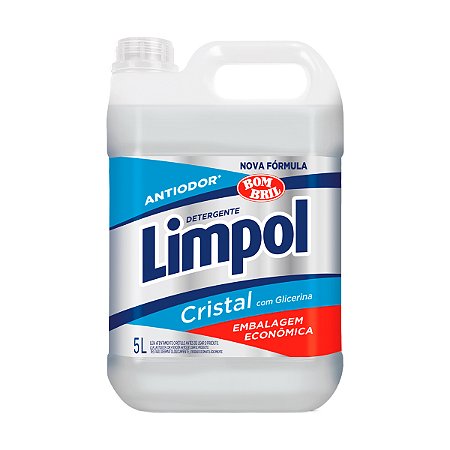 Detergente Limpol Cristal 5 Litros