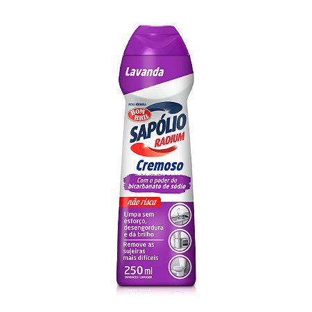 Saponáceo Cremoso Sapólio Radium Lavanda 250ml