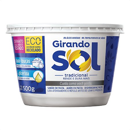 Sabão em Pasta Girando Sol Tradicional 500g