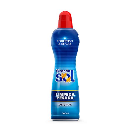 Limpador Limpeza Pesada Girando Sol Original 500ml