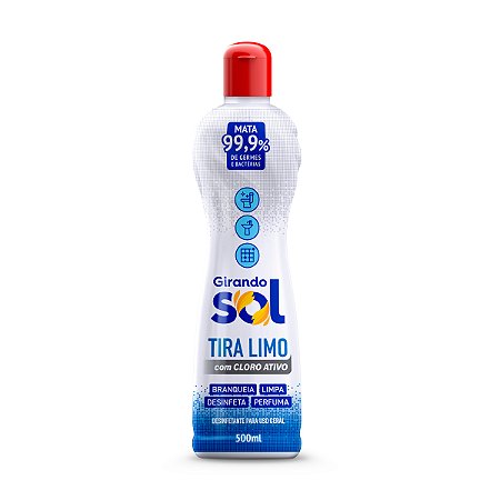 Limpador Tira Limo Girando Sol Cloro Ativo 500ml