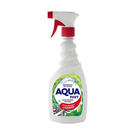 Limpador Desengordurante Aquafast Pulverizador 500ml