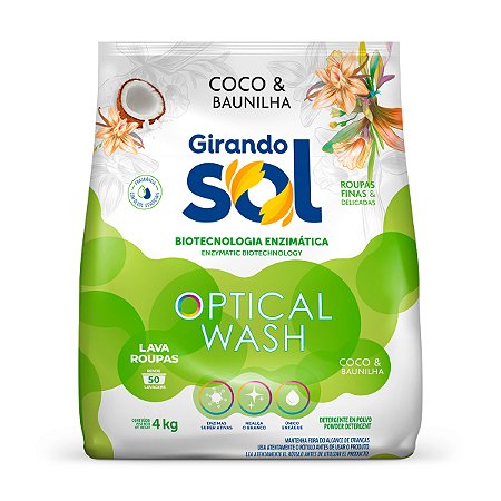 Sabao Em Po Girando Sol Coco E Baunilha 4KG