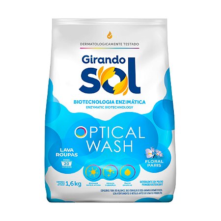 Sabao Em Po Girando Sol Floral Paris 1,6kg