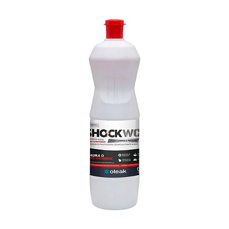 Limpador Acido Para Sanitarios Oleak Shock Wc 1L