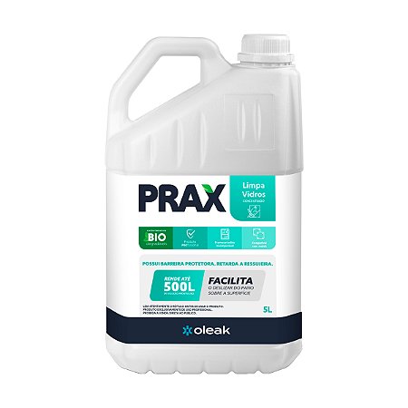 Limpa Vidros Concentrado Oleak Prax 5L