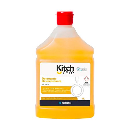 Detergente Desincrustante Alcalino Oleak Kitch Care 1L